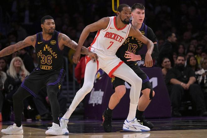 杜兰特回归火箭迎战湖人 多点开花力克对手